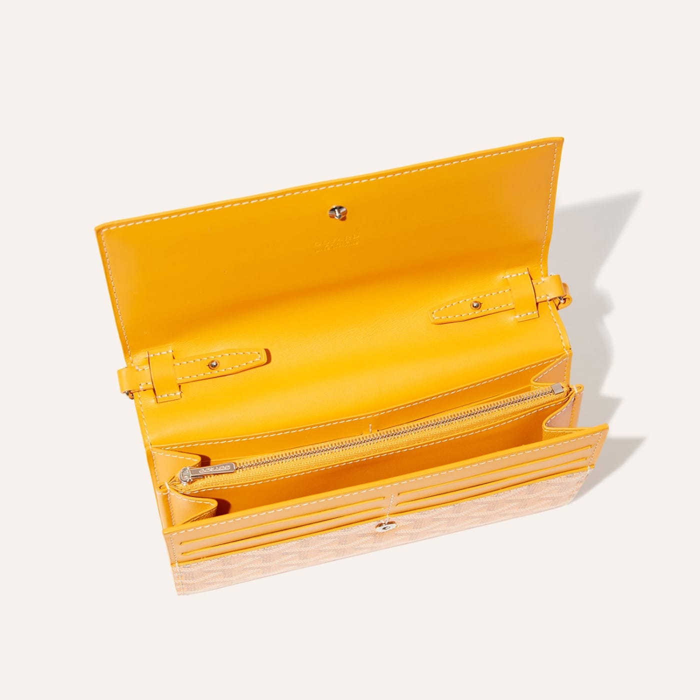 Goyard Varenne Continental Wallet Yellow - Image 4